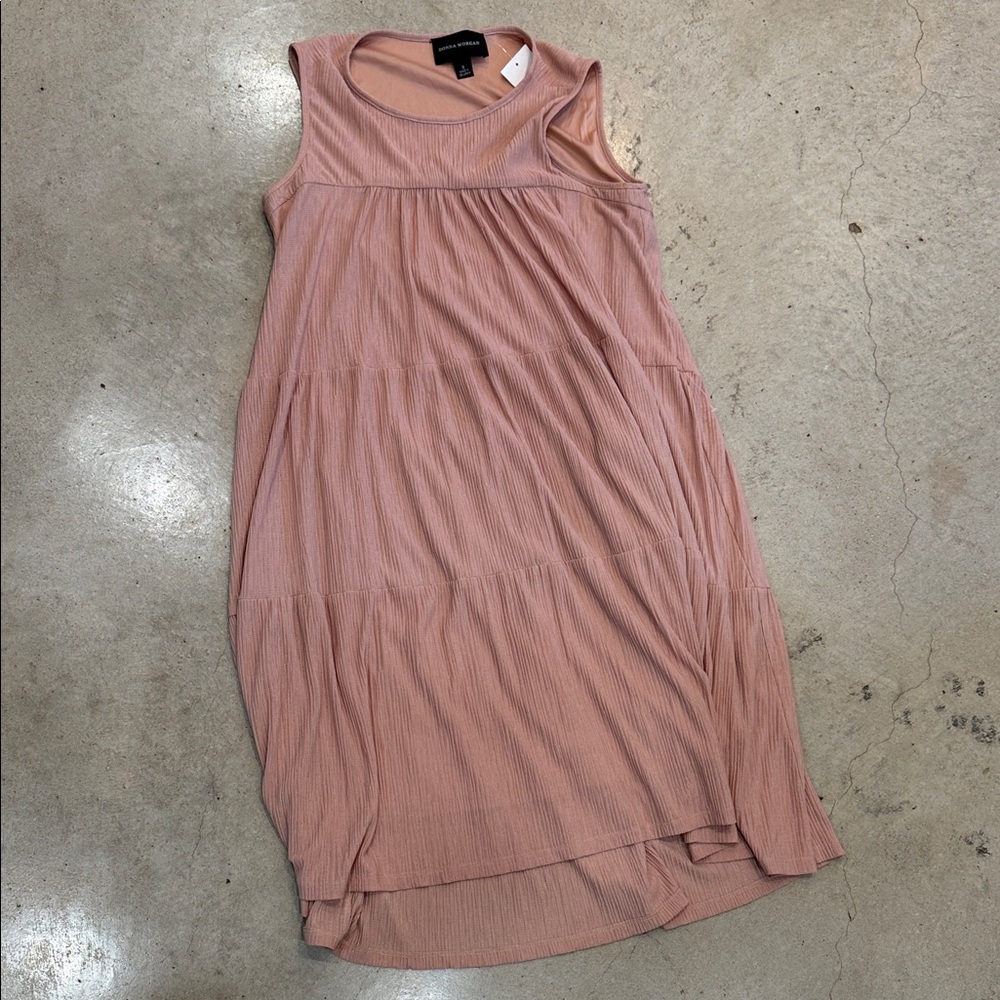 Elegant Blush Midi Dress